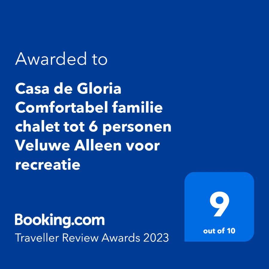 Comfortabel En Gezellig Familie Chalet Tot 6 Personen Op De Veluwe Bungalowpark De Kern Putten Extérieur photo